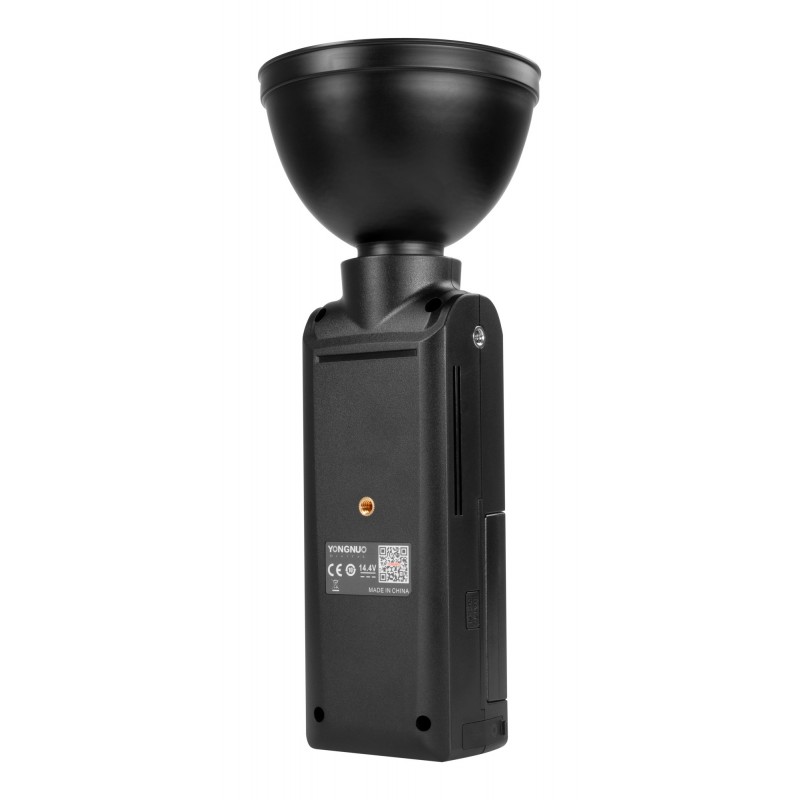 Plenerowa lampa błyskowa Yongnuo YN200 wysokość tył