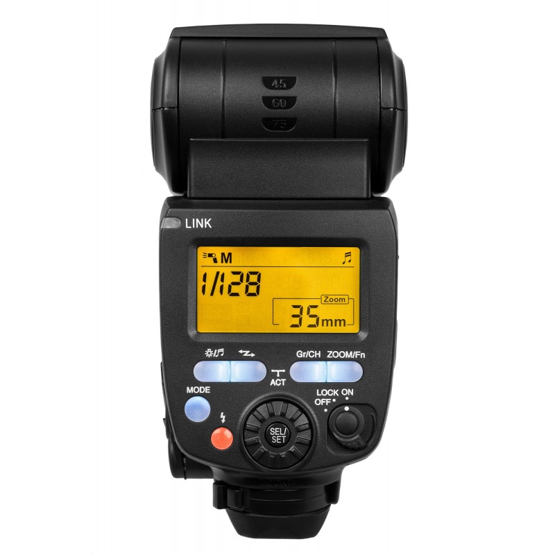 Lampa błyskowa Yongnuo YN660 tył panel LCD sterowanie