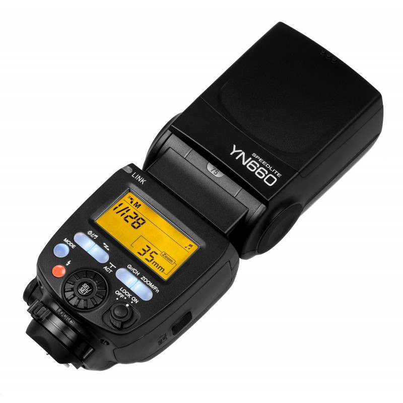 Lampa błyskowa Yongnuo YN660 wielkość panel LCD