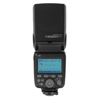 Lampa błyskowa Yongnuo YN686EX RT do Canon Kit tył panel sterowania LCD