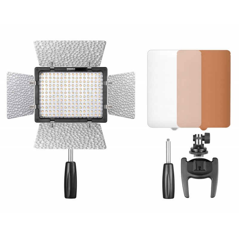 Lampa LED Yongnuo YN160 III zwartość zestawu