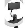 Lampa pierścieniowa LED Yongnuo YN408 zmienna temperatura barwowa uchwyt smartfon Lampa pierścieniowa LED Yongnuo YN408 zmienna temperatura barwowa uchwyt smartfon