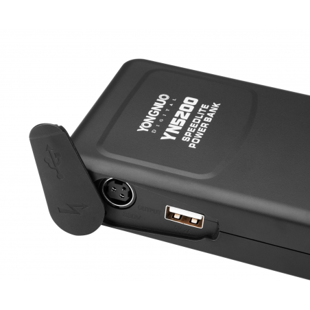 Power bank do lamp błyskowych Yongnuo YN5200 gniazda Power bank do lamp błyskowych Yongnuo YN5200 gniazda