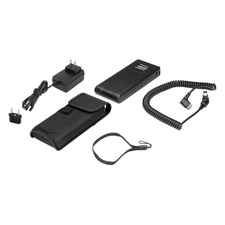 Power bank do lamp błyskowych Yongnuo YN5200 zawartość zestawu Power bank do lamp błyskowych Yongnuo YN5200 zawartość zestawu