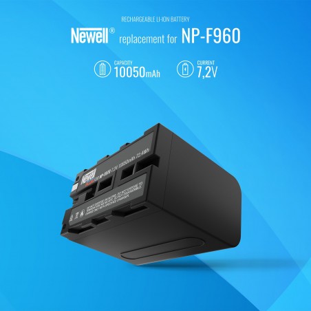 Akumulator Newell Plus zamiennik NP-F960 - Zdjęcie 5