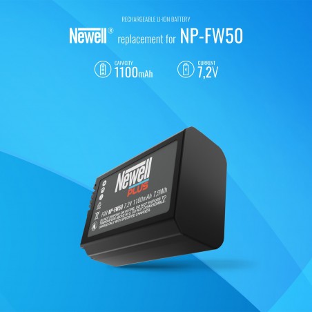 Akumulator Newell Plus zamiennik NP-FW50 - Zdjęcie 5