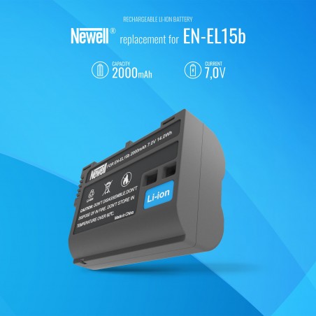 Akumulator Newell zamiennik EN-EL15b - Zdjęcie 5