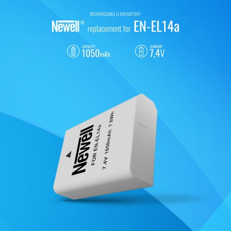 Akumulator Newell zamiennik EN-EL14a - Zdjęcie 5