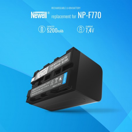 Akumulator Newell zamiennik NP-F770 - Zdjęcie 5