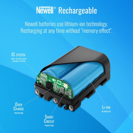 Akumulator Newell zamiennik D-Li90 - Zdjęcie 6