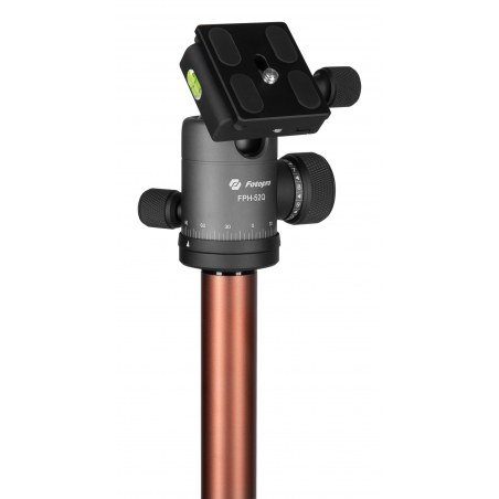 Statyw Fotopro X-go Chameleon z głowicą kulową FPH-52Q - szaro-brązowy - Zdjęcie 8 Statyw Fotopro X-go Chameleon z głowicą kulową FPH-52Q - szaro-brązowy - Zdjęcie 8
