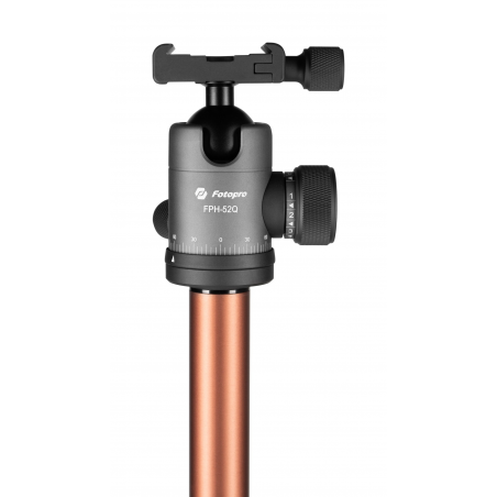 Statyw Fotopro X-go Chameleon z głowicą kulową FPH-52Q - szaro-brązowy - Zdjęcie 9 Statyw Fotopro X-go Chameleon z głowicą kulową FPH-52Q - szaro-brązowy - Zdjęcie 9
