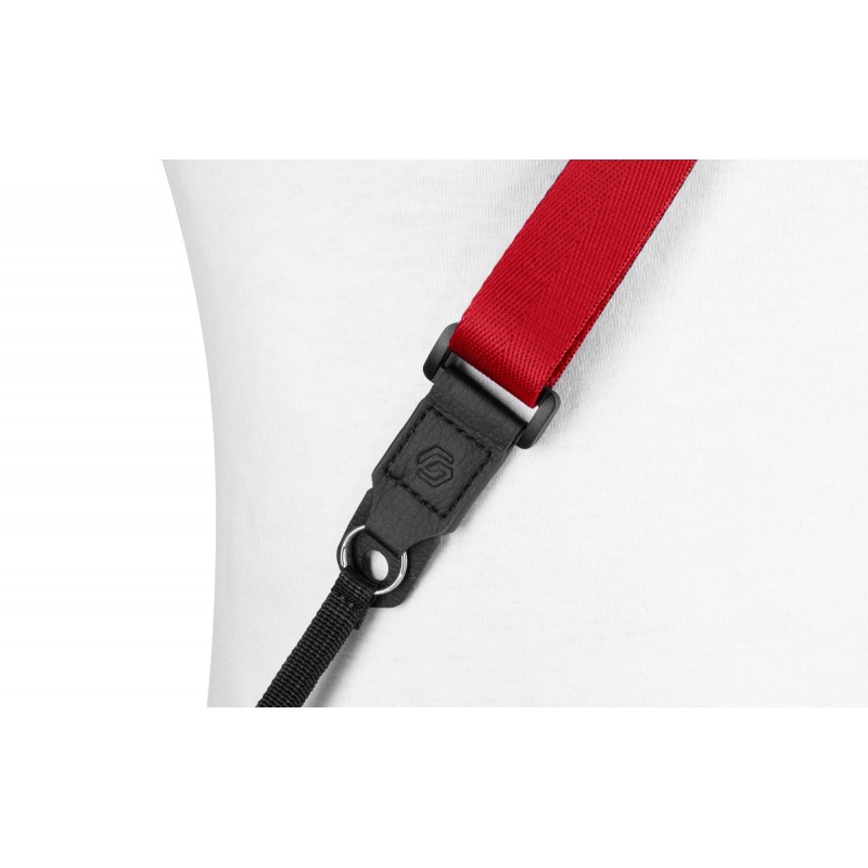 Pasek do aparatu GGS MS-1R - czerwony - Zdjęcie 4