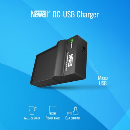 Ładowarka Newell DC-USB do akumulatorów NP-BN1 - Zdjęcie 5