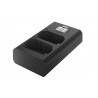Ładowarka dwukanałowa Newell DL-USB-C do akumulatorów NP-FZ100 - Zdjęcie 1