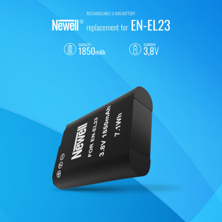 Akumulator Newell zamiennik EN-EL23 - Zdjęcie 5
