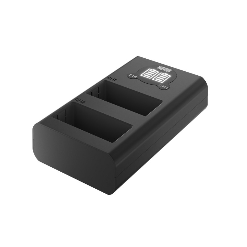 Ładowarka dwukanałowa Newell DL-USB-C do akumulatorów NP-w126 - Zdjęcie 1