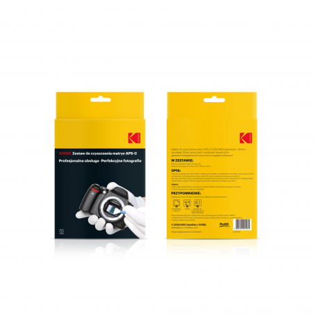 Zestaw czyszczący Kodak do matryc APS-C - Zdjęcie 2 Zestaw czyszczący Kodak do matryc APS-C - Zdjęcie 2