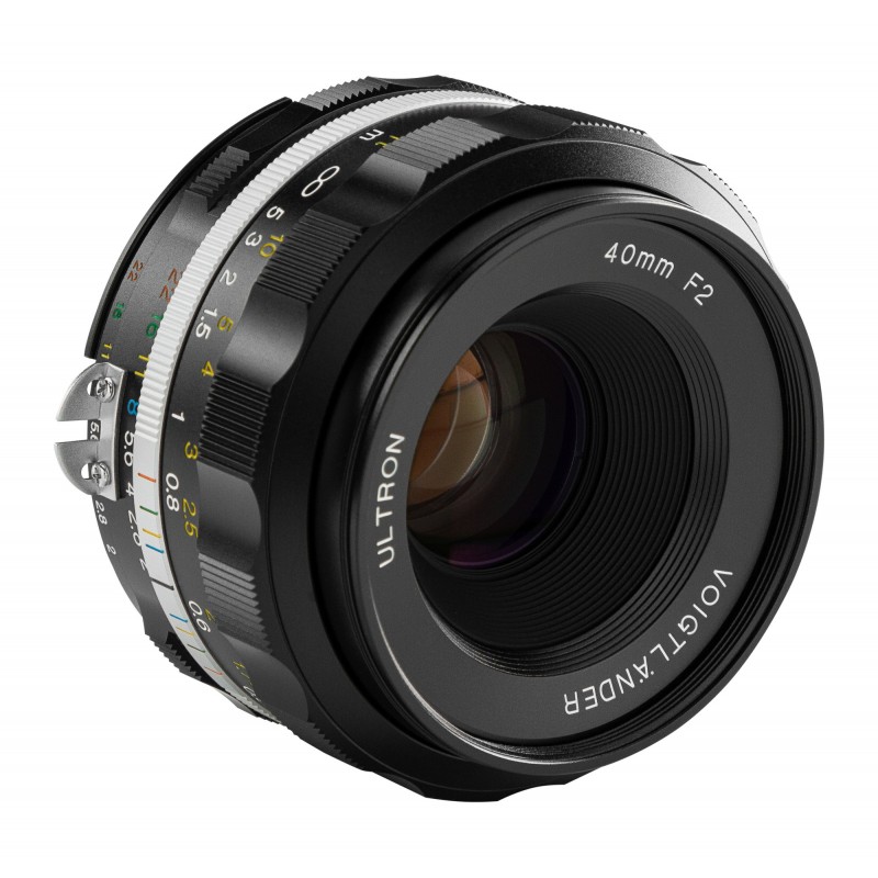 Obiektyw Voigtlander Ultron SL IIs 40 mm f/2,0 do Nikon F - czarny - Zdjęcie 3