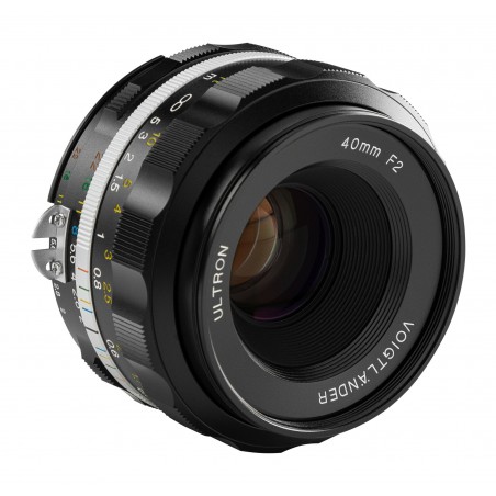 Obiektyw Voigtlander Ultron SL IIs 40 mm f/2,0 do Nikon F - czarny - Zdjęcie 3