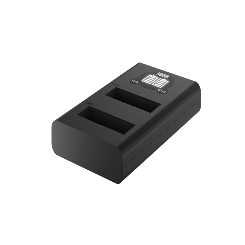 Ładowarka dwukanałowa Newell DL-USB-C do akumulatorów AB1 do Osmo Action - Zdjęcie 1