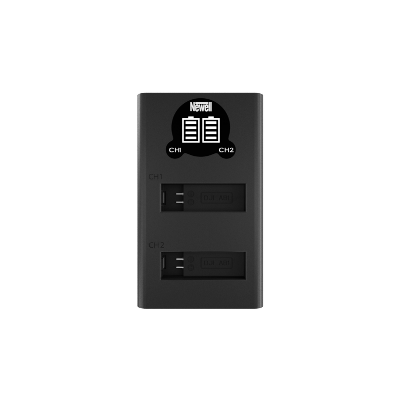 Ładowarka dwukanałowa Newell DL-USB-C do akumulatorów AB1 do Osmo Action - Zdjęcie 3
