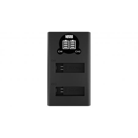 Ładowarka dwukanałowa Newell DL-USB-C do akumulatorów AB1 do Osmo Action - Zdjęcie 3