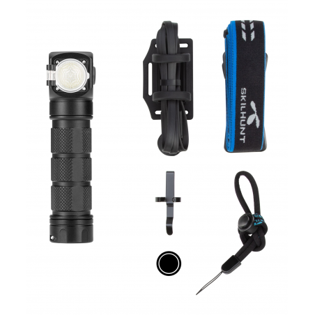 Latarka czołówka Skilhunt H03F RC CW - reflektor i dyfuzor - Zdjęcie 5 Latarka czołówka Skilhunt H03F RC CW - reflektor i dyfuzor - Zdjęcie 5