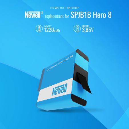 Akumulator Newell zamiennik SPJB1B do GoPro Hero 8 - Zdjęcie 5