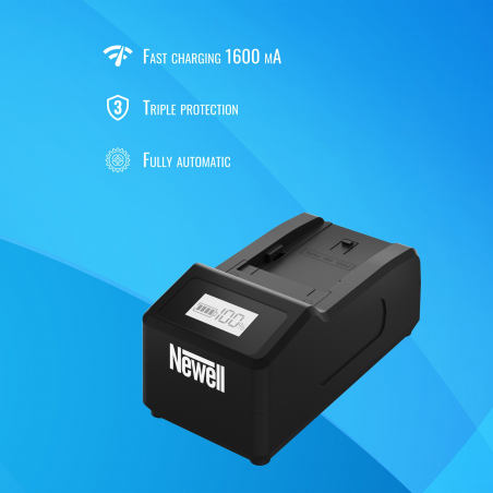 Ładowarka Newell Ultra Fast do akumulatorów serii NP-F, NP-FM - Zdjęcie 6