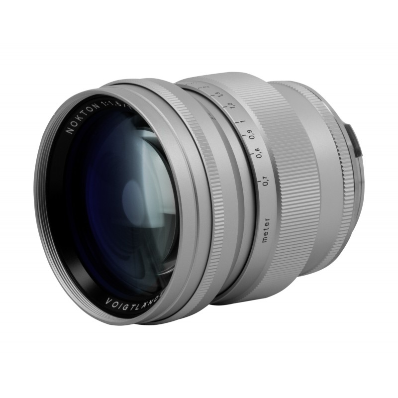 Obiektyw Voigtlander Nokton 75 mm f/1,5 do Leica M - srebrny - Zdjęcie 2
