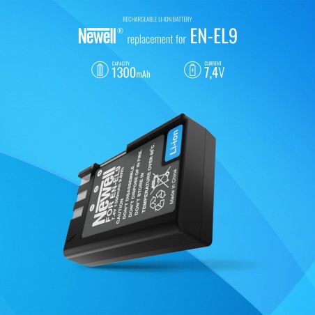 Akumulator Newell zamiennik EN-EL9 - Zdjęcie 5