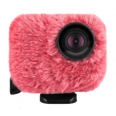 Osłona przeciwwietrzna Removu Wind Jacket do kamer GoPro - różowa - Zdjęcie 1 Osłona przeciwwietrzna Removu Wind Jacket do kamer GoPro - różowa - Zdjęcie 1
