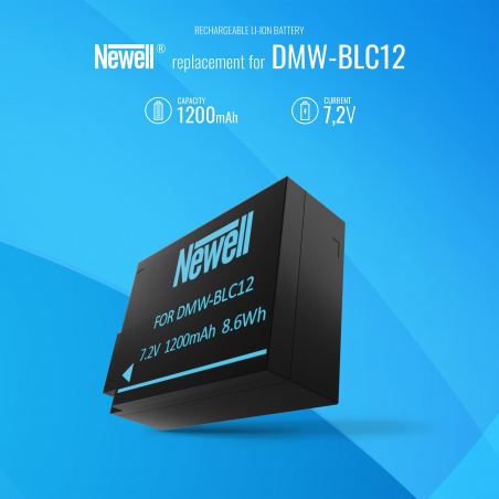 Akumulator Newell zamiennik DMW-BLC12 - Zdjęcie 5