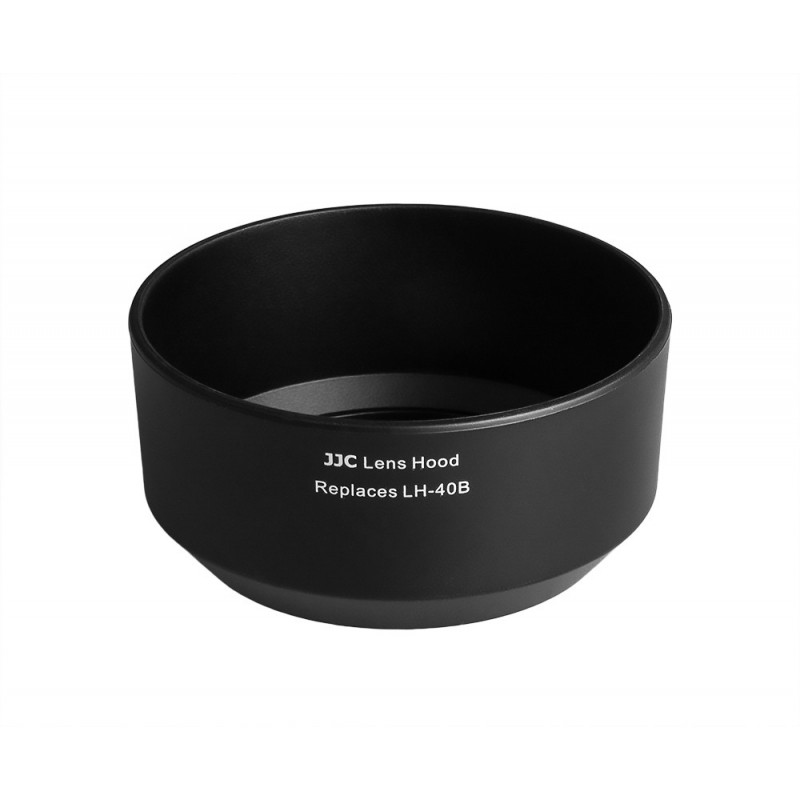 Osłona przeciwsłoneczna JJC LH-J40B - zamiennik Olympus LH-40B, czarna - Zdjęcie 1