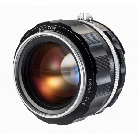 Obiektyw Voigtlander Nokton SL IIs 58 mm f/1,4 do Nikon F - srebrny - Zdjęcie 1