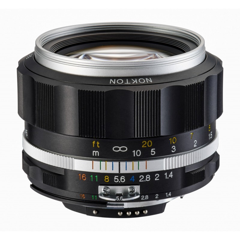 Obiektyw Voigtlander Nokton SL IIs 58 mm f/1,4 do Nikon F - srebrny - Zdjęcie 2