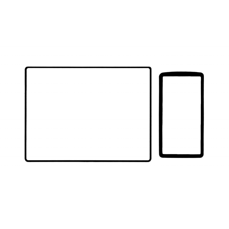 Osłona LCD GGS Larmor do Nikon D500 - Zdjęcie 2