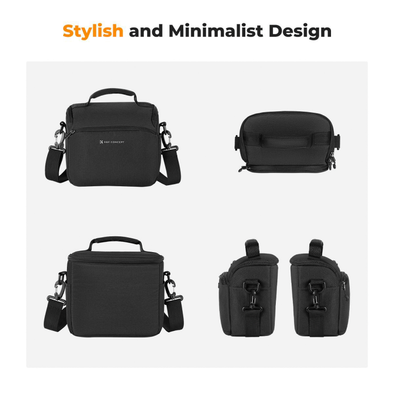 Torba fotograficzna K&F Concept Camera Sling Bag 5 l - czarna