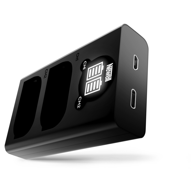 Ładowarka dwukanałowa Newell DL-USB-C do akumulatorów DMW-BLK22 do Panasonic