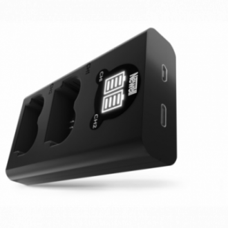 Ładowarka dwukanałowa Newell DL-USB-C do akumulatorów NP-W235 do Fujifilm