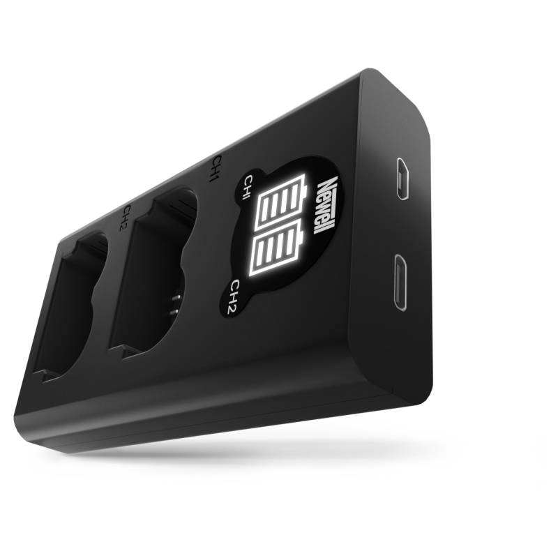 Ładowarka dwukanałowa Newell DL-USB-C do akumulatorów NP-W235 do Fujifilm