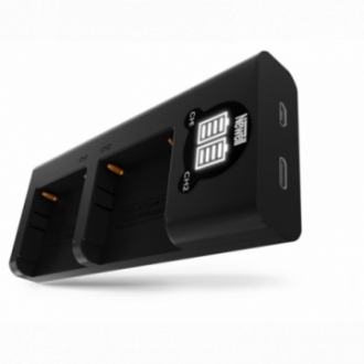 Ładowarka dwukanałowa Newell DL-USB-C do akumulatorów NP-F550/770/970 do Sony