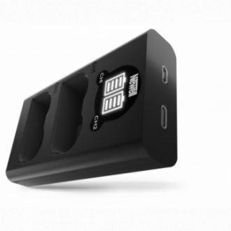 Ładowarka dwukanałowa Newell DL-USB-C do akumulatorów EN-EL15 do Nikon