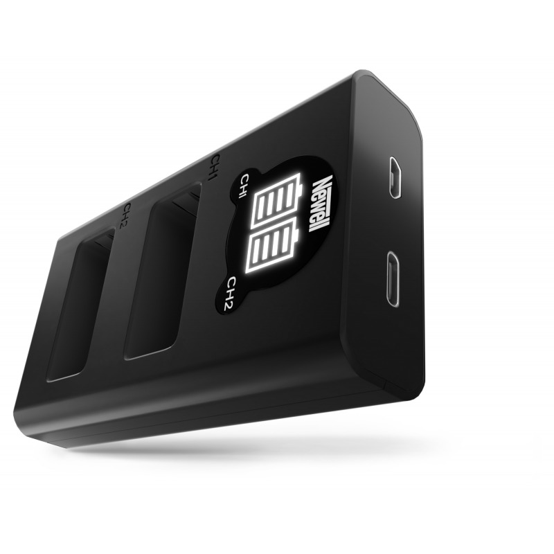 Ładowarka dwukanałowa Newell DL-USB-C do akumulatorów LP-E17 do Canon