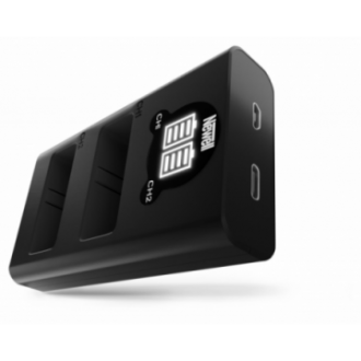 Ładowarka dwukanałowa Newell DL-USB-C do akumulatorów LP-E8 do Canon